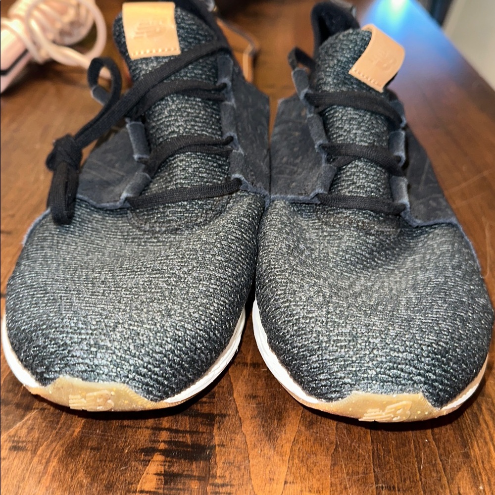 New Balance Blue and Tan Sneakers - Picture 2 of 7